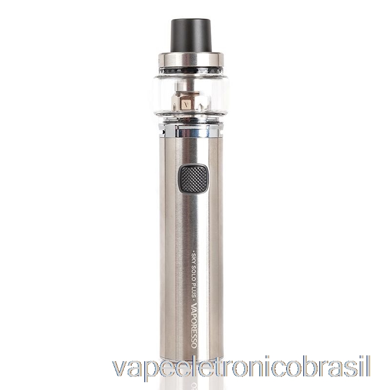 Vape Eletrônico Vaporesso Sky Solo & Solo Plus Starter Kit Solo Plus Edition - Aço Inoxidável